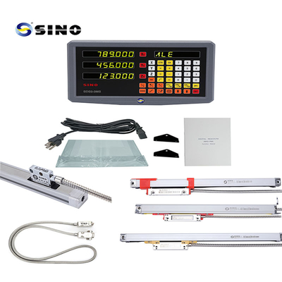 Sistem Membaca Digital SINO SDS2-3MS Dengan Tampilan Numerik 3-Koordinat Untuk Mesin Lathe dan Milling