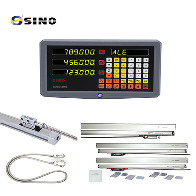 Sistem Membaca Digital SINO SDS2-3MS Untuk Mesin Lathe Dan Milling Dengan Tampilan Numerik 3 Aksi
