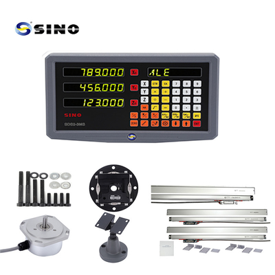Sistem Membaca Digital SINO SDS2-3MS Untuk Mesin Lathe Dan Milling Dengan Tampilan Numerik 3 Aksi