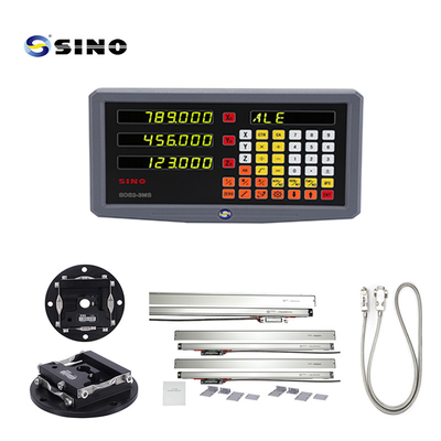 Sistem Membaca Digital SINO SDS2-3MS Untuk Mesin Lathe Dan Milling Dengan Tampilan Numerik 3 Aksi