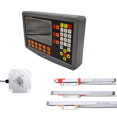 SINO SDS2-3VA 3 Axis DRO Digital Readout Meter Dengan Linear Scale Encoder Untuk Mesin Bubut Dan Penggilingan