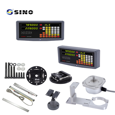 SINO Digital Readout SDS 2MS 2-Axis Magnetic Scale Dro Dengan Linear Encoder Kit Untuk Mesin Milling