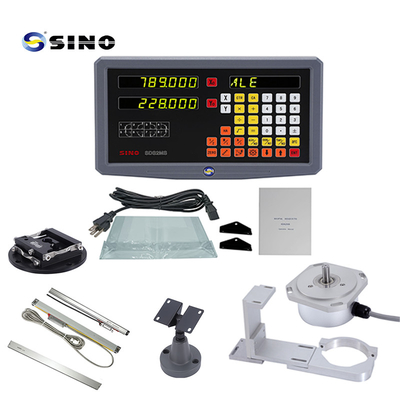 SINO SDS2MS Sistem Pembacaan Digital (DRO) 2-Axis untuk Lathes dengan RoHS, Sistem Pengukuran Multifungsi