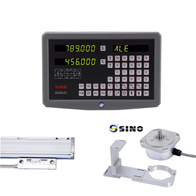 SDS6-2V SINO Dro 2 Axis CE Dengan Skala Linear SINO Digital Reading System untuk mesin bubut