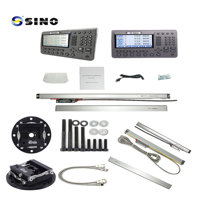 SINO 2 Axis SDS 200 Sistem Membaca Digital Lathe Dengan Linear Encoder Ruler Untuk Mesin Penggiling