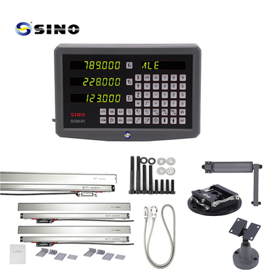 3 Axis Digital Reading SINO SDS6-3VE Dengan LED DRO Digital Reading Kits Untuk Mesin EDM