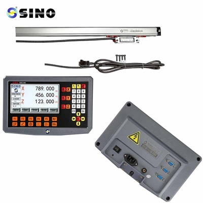 Sistem DRO Skala Linear Multifungsi dengan LCD Resolusi 1μm dan DRO 2 Axis