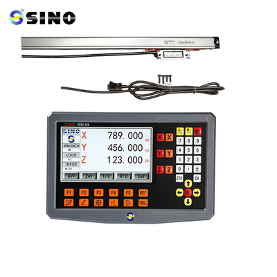 Sistem DRO Skala Linear Multifungsi dengan LCD Resolusi 1μm dan DRO 2 Axis