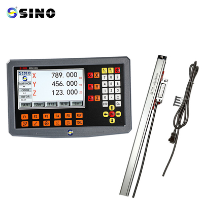 Sistem DRO Skala Linear Multifungsi dengan LCD Resolusi 1μm dan DRO 2 Axis