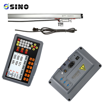 SDS2-3VA SINO Skala Linier 5 Mikron Pembacaan Digital Dro Encoder Linier Tiga Sumbu