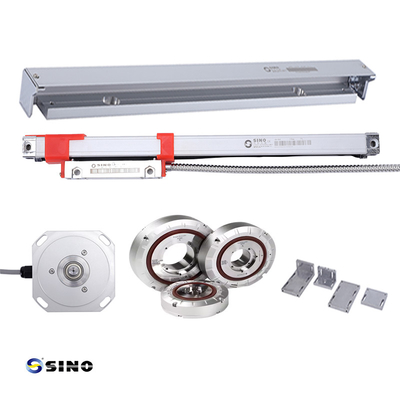 SINO Linear Encoder KA200 Mini Glass Linear Scale CNC Linear Encoder Scale Kit DRO Untuk Lathe Milling