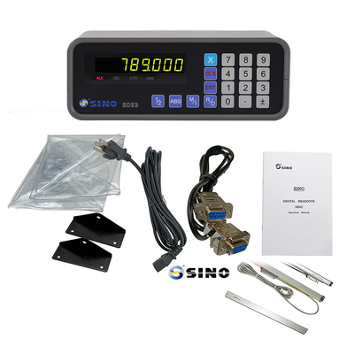 SINO SDS3-1 Single Axis Digital Display System Dengan Linear Encoder Untuk Mesin Penggilingan Lathe Milling