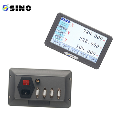 Glass Linear Scale Encoder SINO SDS200S Sistem Membaca Digital DRO 3 Axis KA300
