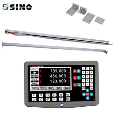 SINO 3 Axis SDS6-3va Digital Gauge Bandsaw Untuk Milling Mesin Lathe Dengan Linear Scale Grating Ruler