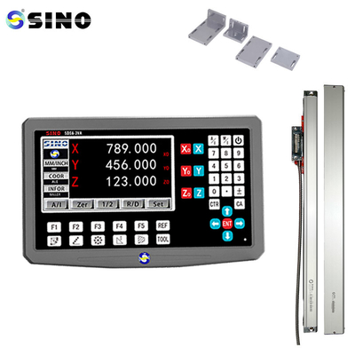 SINO 3 Axis SDS6-3va Digital Gauge Bandsaw Untuk Milling Mesin Lathe Dengan Linear Scale Grating Ruler