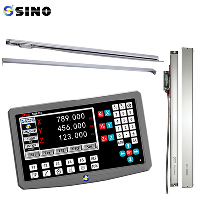 Mesin Lathe Tiga-Axis DRO Kit SINO SDS6-3V Sistem Membaca Digital Dengan Output Sinyal TTL Skala Linear