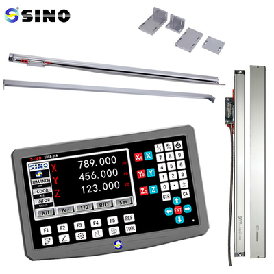 Lathes Linear Glass Scale Encoding Ruler SINO SDS6-3VA 3 Axis DRO Digital Reading Display