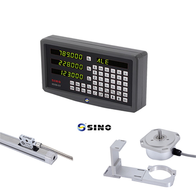 SINO DRO SDS6-3V 3 Axis Digital Readout System Dengan Resolusi 0,005mm TTL Input Linear Encoder Ruler