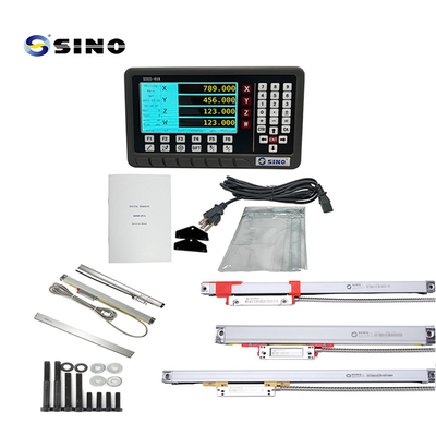 SINO SDS5-4VA Digital Reading DRO Dengan Skala Enkoder Linear Magnetik Untuk Mesin Lathe Grinding