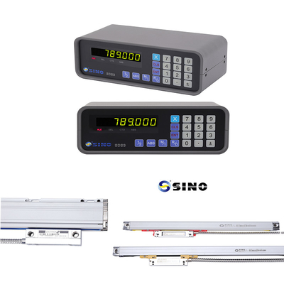 SINO SDS3-1 Single Axis Digital Display system kits glass linear encoder scale untuk mesin penggilingan lathe
