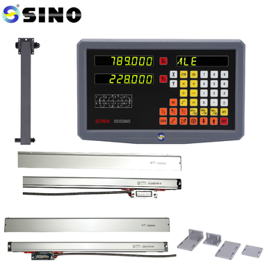 Angle Linear Encoder Length 7-102cm Untuk mesin penggiling SINO SDS2MS Digital Reading 2 Axes Optical