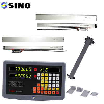 SDS 2MS Digital Reading Kits Dengan Glass Linear Scale Untuk Milling And Lathe Machines TTL 2-Axis Digital Reading Measuring Instrument System