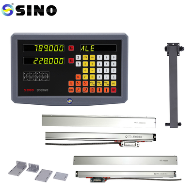 SINO Skala linier RS422 Sinyal 2 sumbu Digital Membaca Dro SDS2MS Untuk mesin bubut