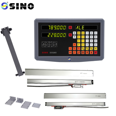 TTL EIA-422 Sinyal SINO DRO SDS2MS 2 Axis Digital Reading Untuk Mesin Penggiling Mesin
