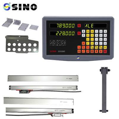 SDS 2MS Digital Reading Kits Dengan Glass Linear Scale Untuk Milling And Lathe Machines TTL 2-Axis Digital Reading Measuring Instrument System
