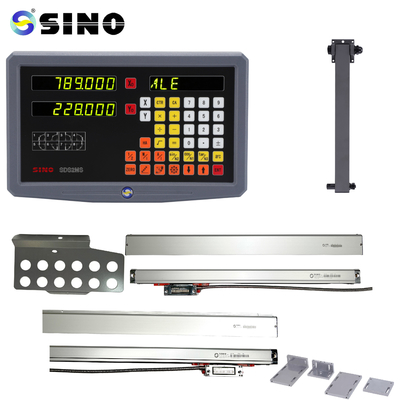 2-Axis SDS2MS Dengan Tampilan Membaca Digital SINO Skala Kaca Linear Presisi Tinggi