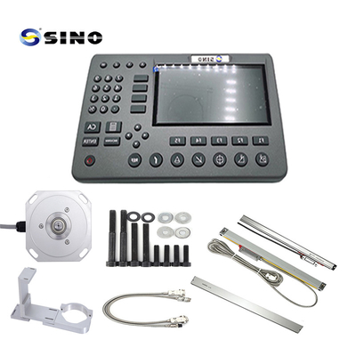 SINO Digital Readout System 3 Axis SDS200 DRO Metal LCD Dengan Glass Linear Encoder Kit Untuk Mesin Milling