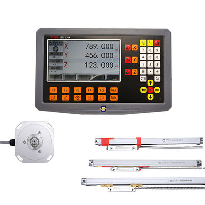 Sistem DRO SINO SDS2-3VA Pembacaan Digital 3-Axis Dengan Skala Enkoder Linear Untuk Mesin Lathe dan Milling