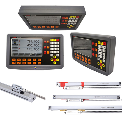 Sistem DRO SINO SDS2-3VA Pembacaan Digital 3-Axis Dengan Skala Enkoder Linear Untuk Mesin Lathe dan Milling