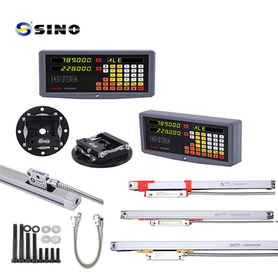 SINO Digital Readout System SDS2MS perangkat multifungsi yang dirancang untuk mesin penggilingan dan mesin bubut, input AC 100-240V dan dilengkapi dengan encoder linier