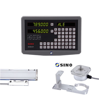 SDS6-2V Dua sumbu SINO Digital Reading System DRO Untuk Milling Lathe 50-60HZ