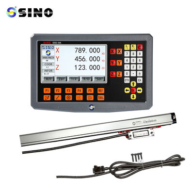 Mesin Bubut Milling Kontrol Pemosisian Tepat SINO 3 Axis DRO Digital Readout Counter Bersertifikat OEM CE ROHS Garansi 1 Tahun