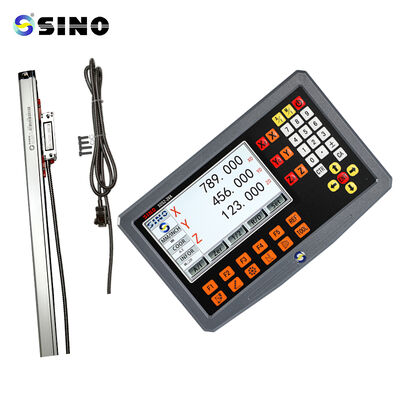 Mesin Bubut Milling Kontrol Pemosisian Tepat SINO 3 Axis DRO Digital Readout Counter Bersertifikat OEM CE ROHS Garansi 1 Tahun