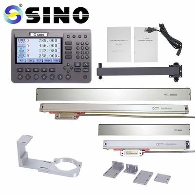 RoHS Metal TFT 2 Axis Pembacaan Digital DRO Untuk Mesin Penggiling