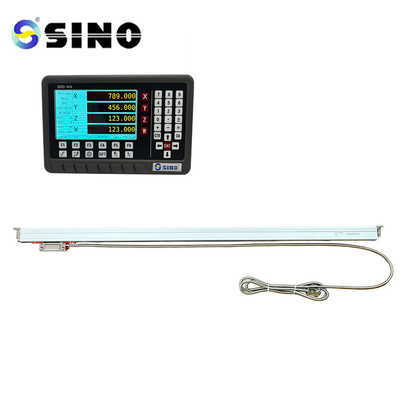Sensor Kaca Skala Linear SINO KA600-1900mm Dengan Tampilan Digital Read Out DRO 3 Sumbu Skala Untuk CNC Milling Dan Bubut