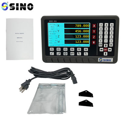 Harga bagus SDS5-4VA 4 Axis Digital Readout Kits Untuk Penggilingan Bubut Kaca Skala Linear TTL Gelombang Persegi on line