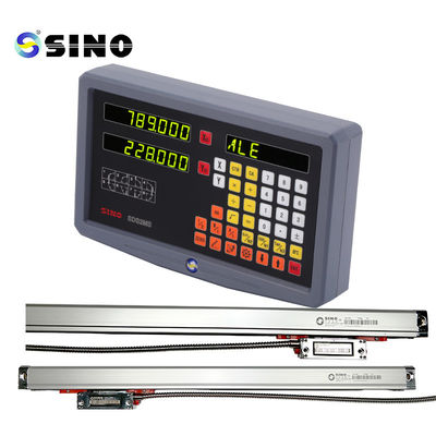 Harga bagus SINO SDS 2MS Digital Reading 2 Axis With Linear Magnetic Scale Dro Kit Untuk Mesin Penggilingan on line