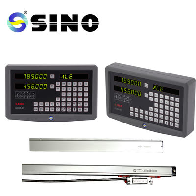 Harga bagus SINO 2 Axis Dro Pembacaan Digital SDS6-2V dengan KA-300 Linear Scales Encoder on line