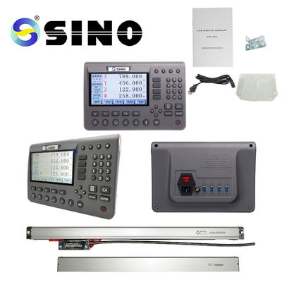 Harga bagus 2 Axis DRO SDS 200 Kit Metal LCD Full Touch Screen Resolusi 0,005mm Praktis Untuk Mesin Penggilingan on line
