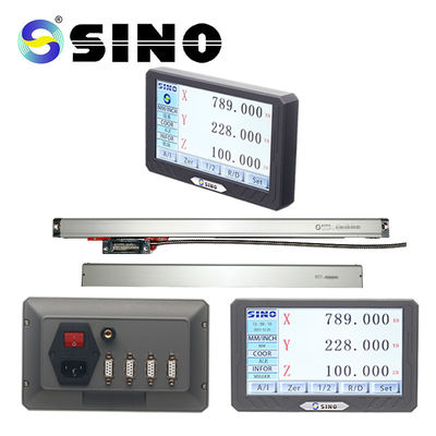 Harga bagus SDS200s 3 Axis Digital Readout DRO LCD Display Muti - Fungsi Glass Linear Scale Angle Encoder Bubut Penggilingan on line