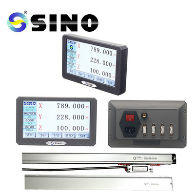 Harga bagus SDS200S SINO DRO Kit Alat Uji Sistem Pembacaan Digital Skala Linear Kaca Untuk Mesin Bubut Boring on line
