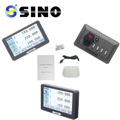 Harga bagus Glass Linear Scale Angle Encoder 3 Axis Digital Readout DRO LCD Display Lathe Milling on line