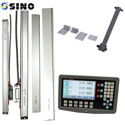 Harga bagus SDS2-3VA LCD Dro Digital Reading Kit Display TTL Signal 9 Pin Untuk Mesin CNC Lathe Mill on line