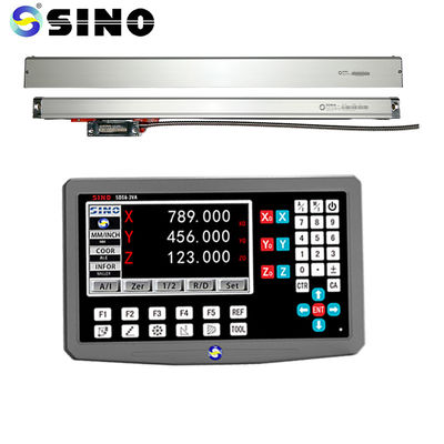 Harga bagus Sino SDS6-3VA Lathe Milling DRO Set 3 Axis Digital Reading Linear Scale on line
