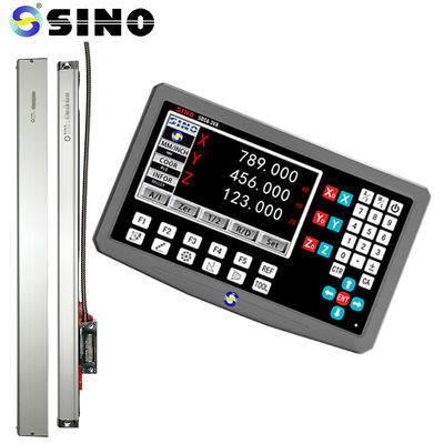 Harga bagus Akurat 3 sumbu Digital Membaca Skala Linear Encoder Sino SDS6-3VA Lathe Milling DRO Set on line