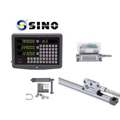 Harga bagus SION SDS6-3VA 3 Axis Metal Case Digital Reading DRO Skala Linear Kit Mesin Penggilingan on line